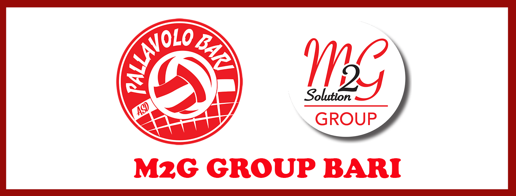 M2G Group nuovo main sponsor Pallavolo Bari